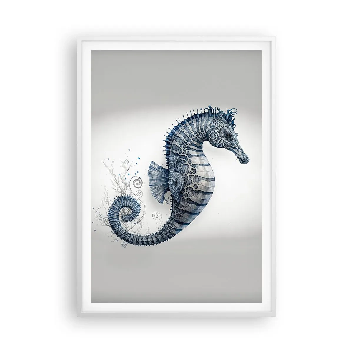 Affiche dans un cadre blanc - Poster - Une subtile plaisanterie de la nature - 70x100 cm