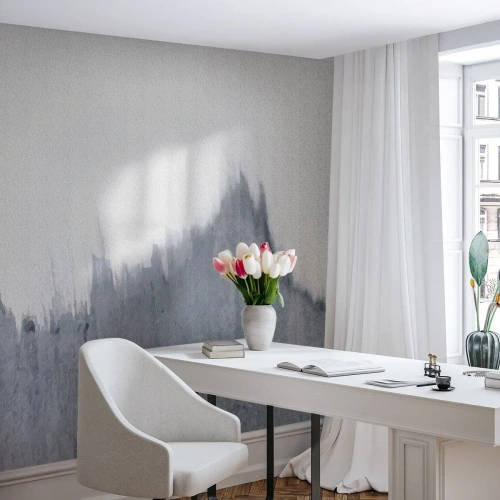 Papier Peint Autocollant Deluxe Sticker - Une esquisse mystérieuse - Minimalisme, Morceau, Se brouiller - 350x256 cm