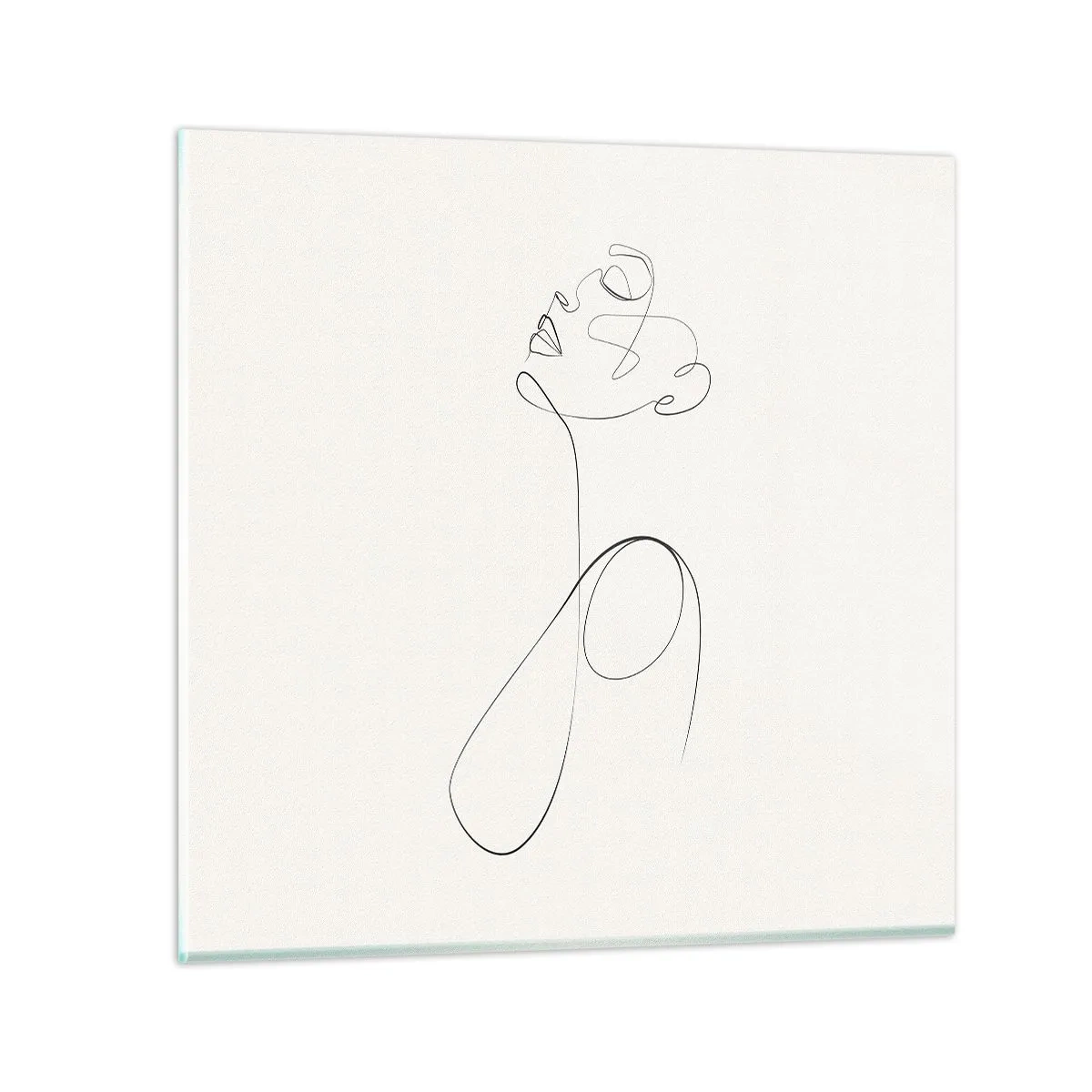 Impression sur verre - Image sur verre - En boucle dans les rêves - 70x70 cm