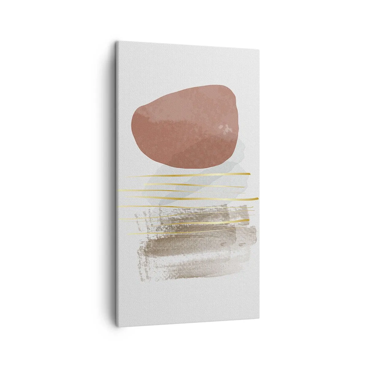 Impression sur toile - Image sur toile - Colonnade abstraite - 45x80 cm