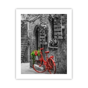 Affiche - Poster - Ruelle toscane - 40x50 cm