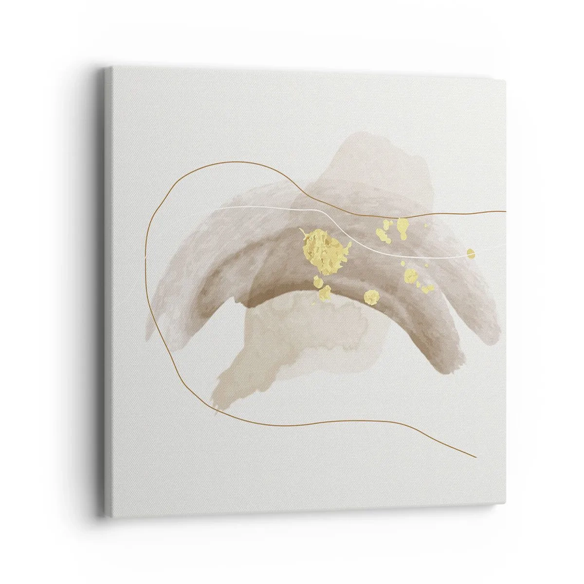 Impression sur toile - Image sur toile - rencontré dans l'espace - 40x40 cm