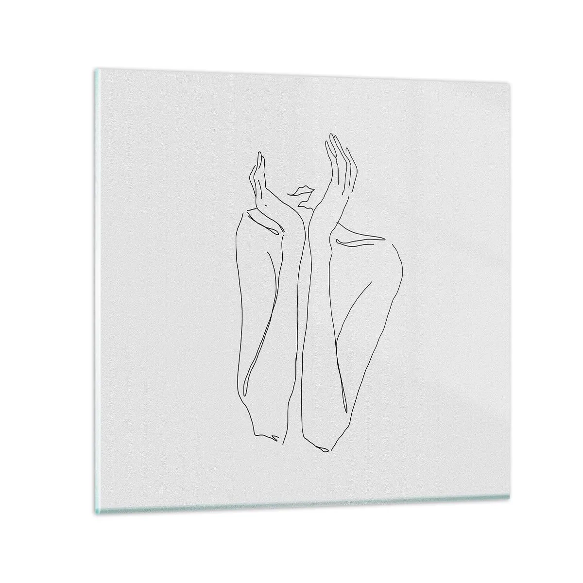 Impression sur verre - Image sur verre - De quoi rêvent les femmes - 60x60 cm