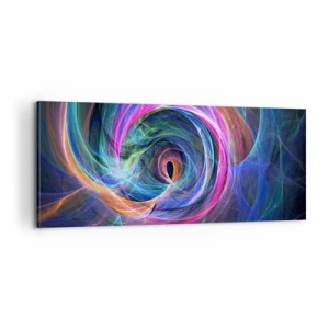 Impression sur toile - Image sur toile - Où m'emmènes-tu ? - 100x40 cm