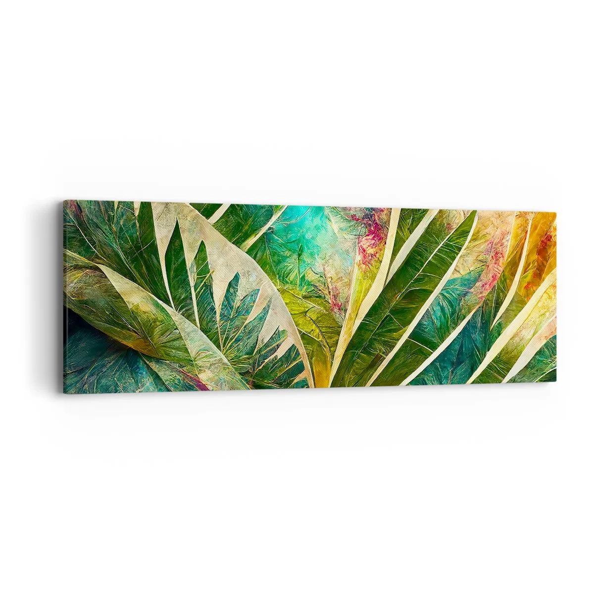 Impression sur toile - Image sur toile - Les couleurs des tropiques - 90x30 cm