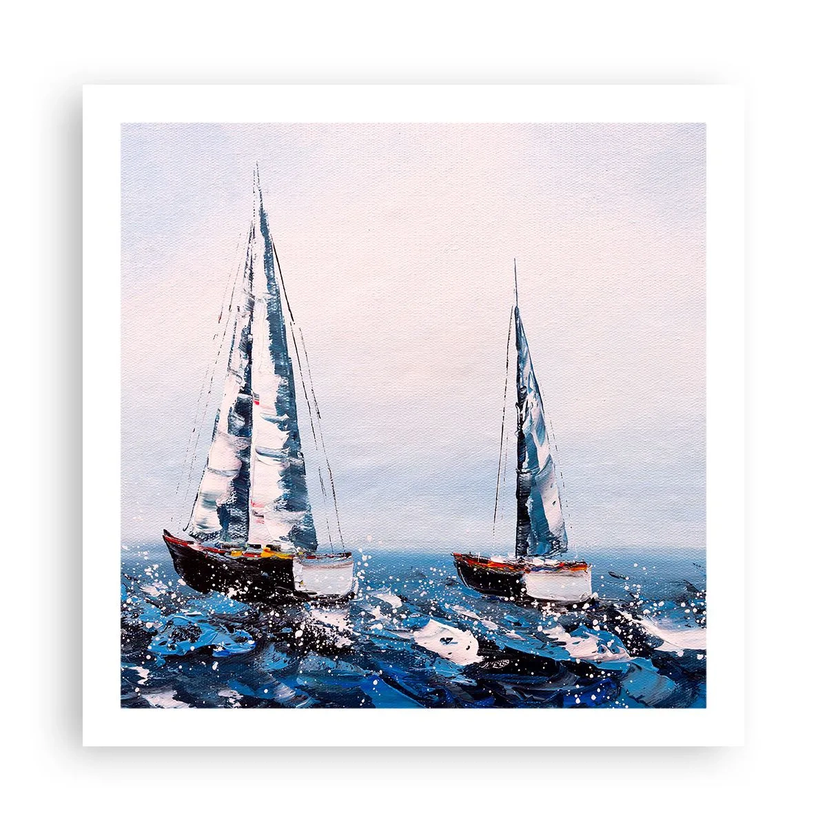 Affiche - Poster - Confrérie du vent - 60x60 cm