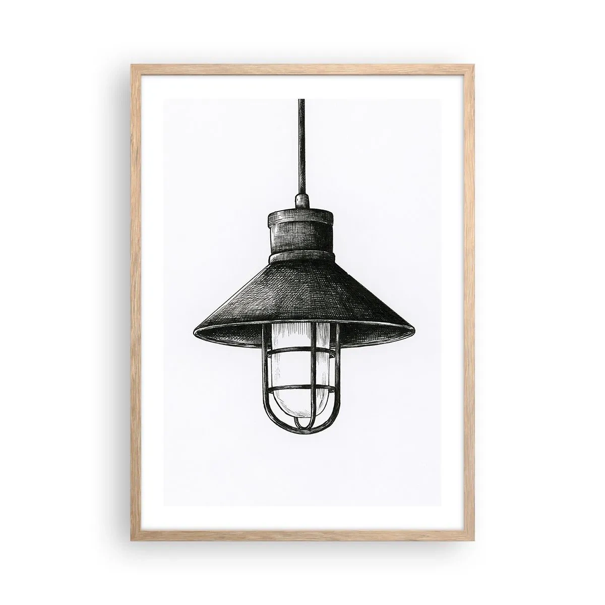 Affiche dans un chêne clair - Poster - Comme il y a des années… - 50x70 cm