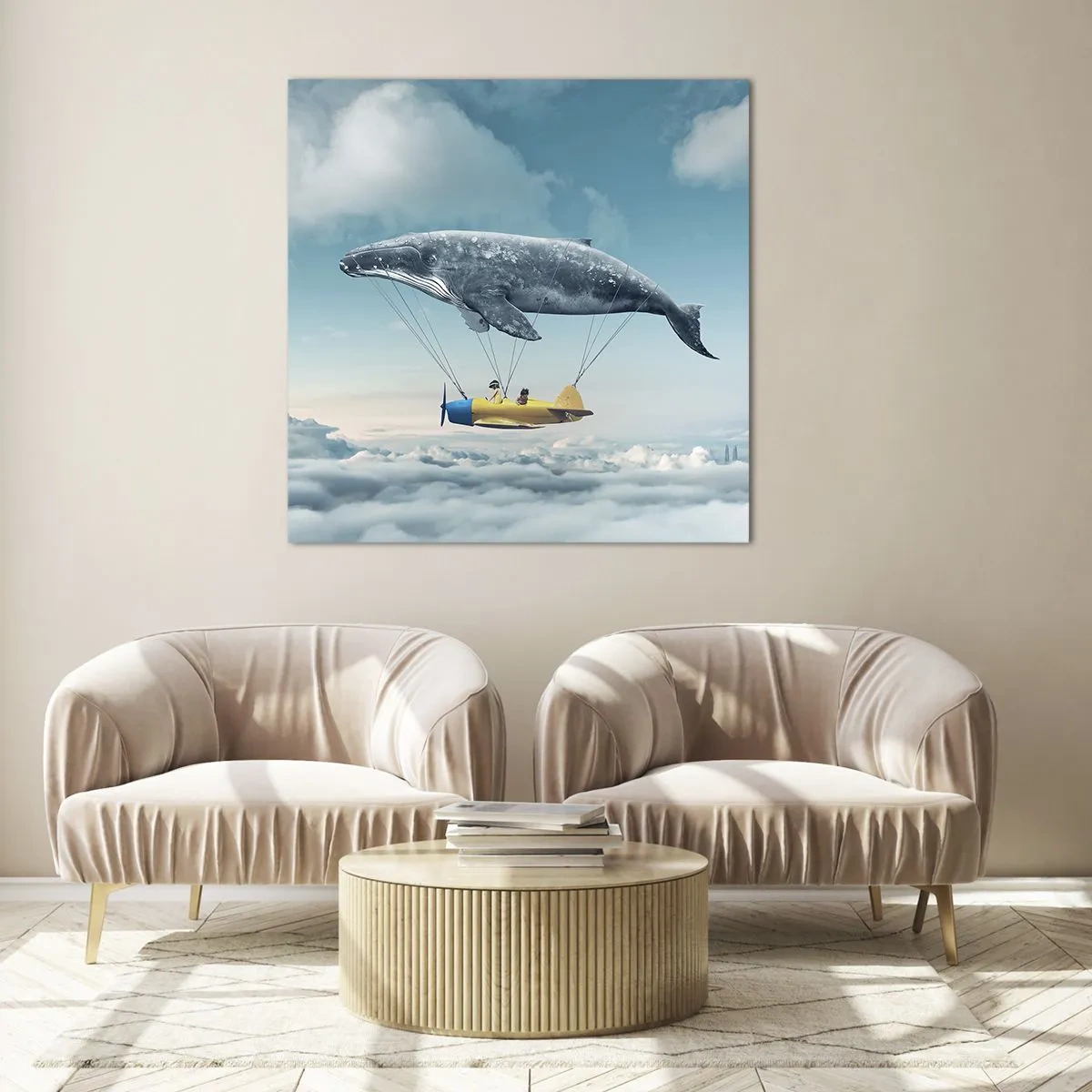 Impression sur verre - Image sur verre - Pourquoi pas? - 50x50 cm