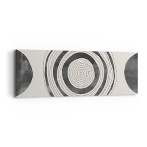 Impression sur toile - Image sur toile - Ce qui est important c'est ce qu'il y a entre les deux - 90x30 cm