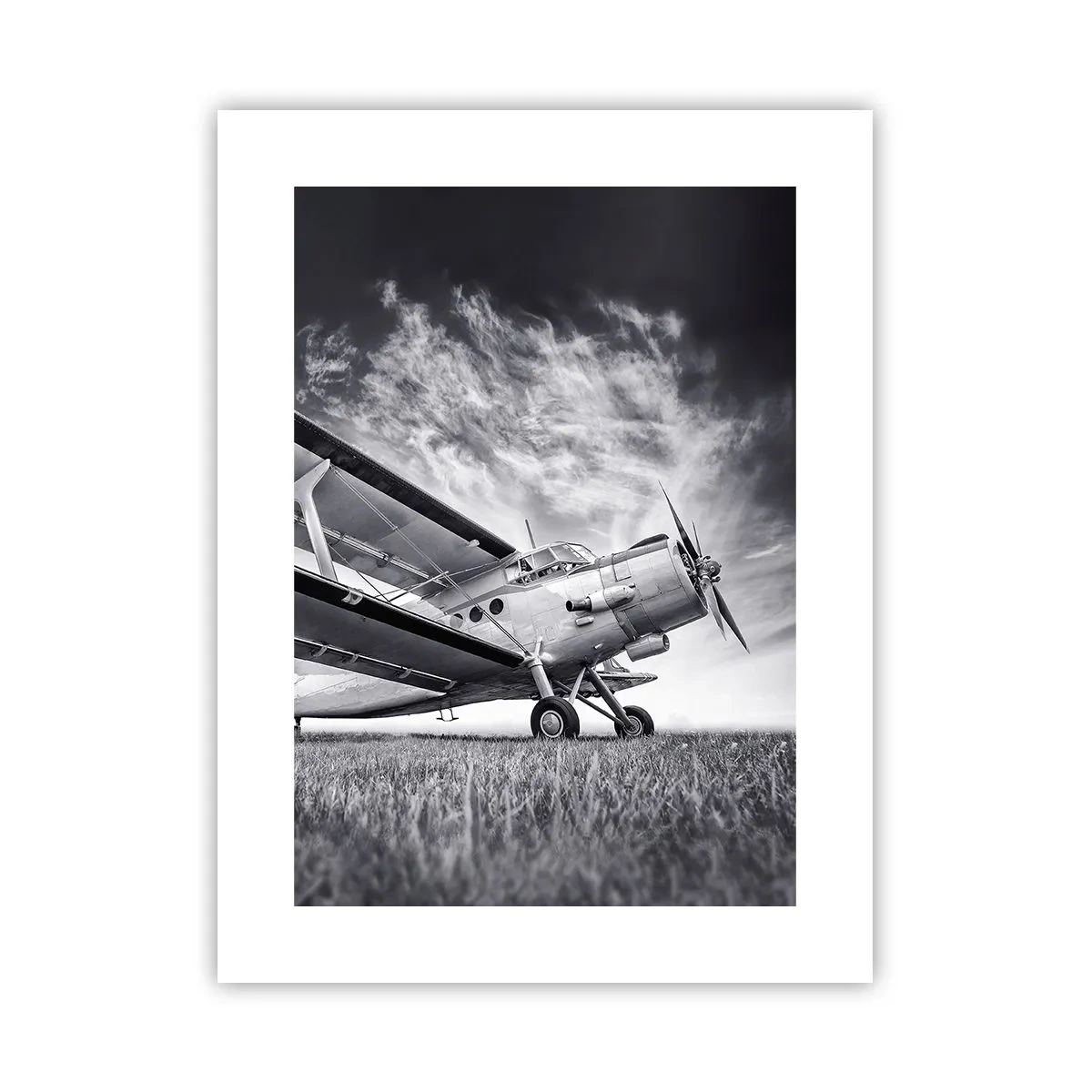 Affiche - Poster - Le pèlerin ailé - 30x40 cm