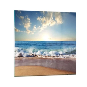 Impression sur verre - Image sur verre - Mouvement et immobilité à la fois - 40x40 cm