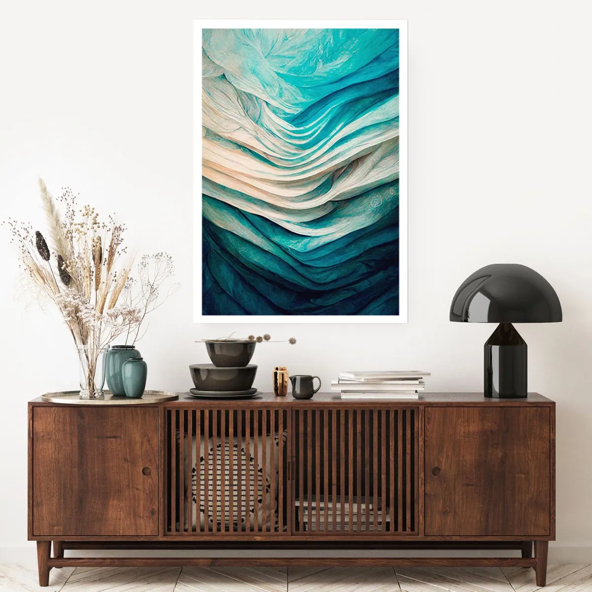 Affiche - Poster - Insatiabilité bleue - 30x40 cm