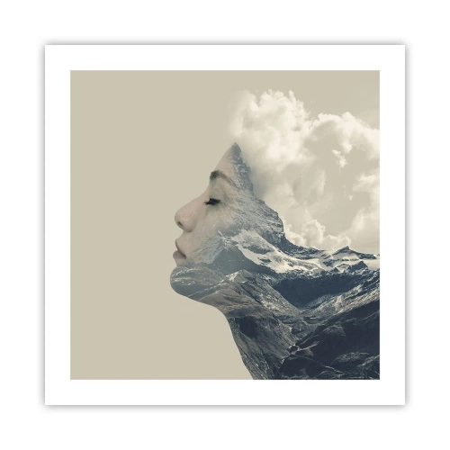 Affiche - Poster - La beauté des éléments - 50x50 cm