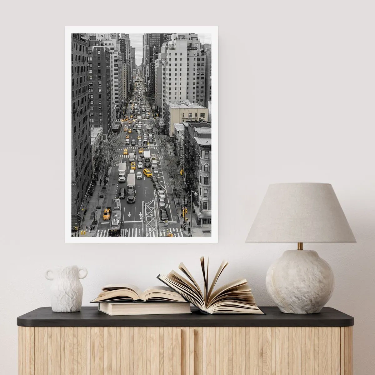 Affiche - Poster - La vie new-yorkaise - 30x40 cm