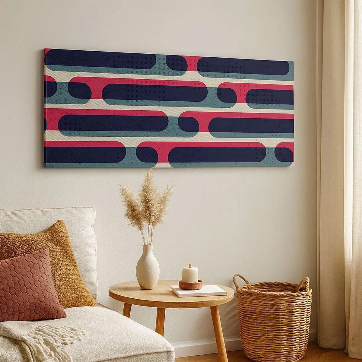 Impression sur toile - Image sur toile - En profondeur et sur l'avant - 100x40 cm