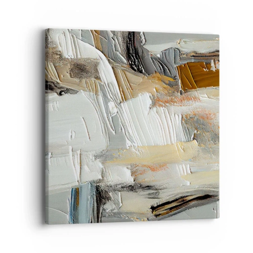 Impression sur toile - Image sur toile - Couches colorées - 40x40 cm