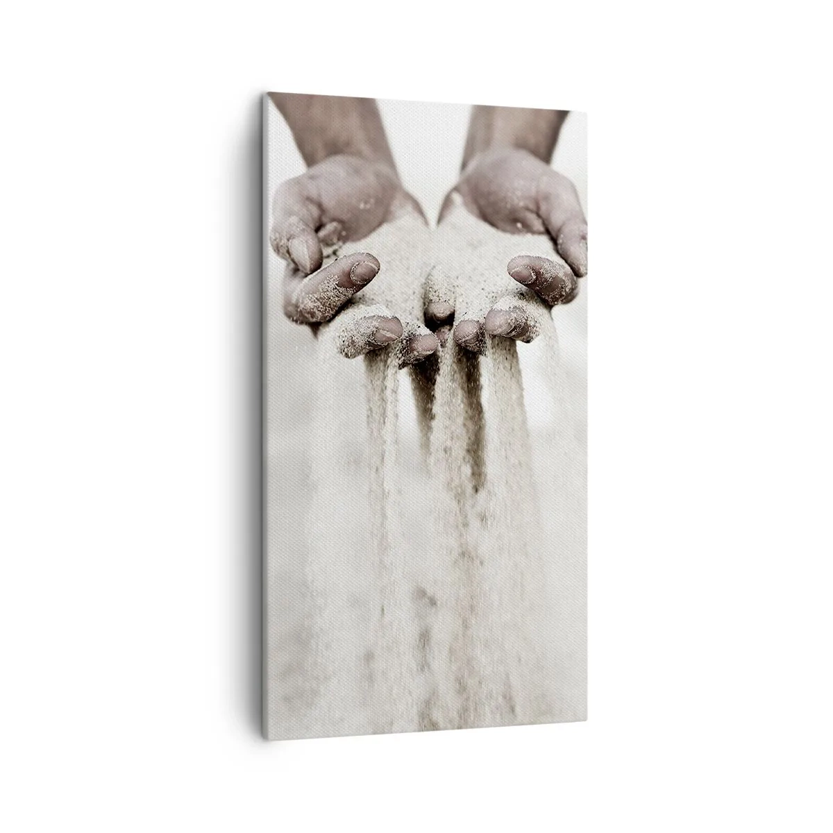 Impression sur toile - Image sur toile - Avec ces mains… - 45x80 cm