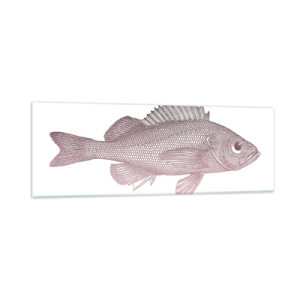 Impression sur verre - Image sur verre - Poisson aux grands yeux - 90x30 cm