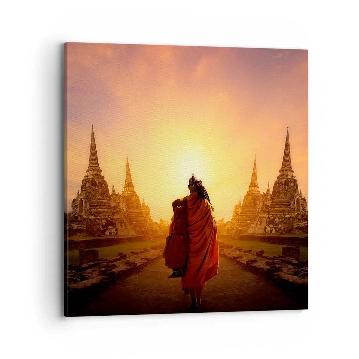 Impression sur toile - Image sur toile - En paix pour l'éternité - 70x70 cm