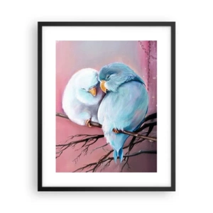 Affiche dans un cadre noir - Poster - Que dire de plus?... - 40x50 cm