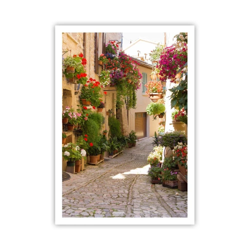 Affiche - Poster - Une inondation de fleurs  - 70x100 cm