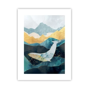 Affiche - Poster - La beauté fraîche du nord - 30x40 cm