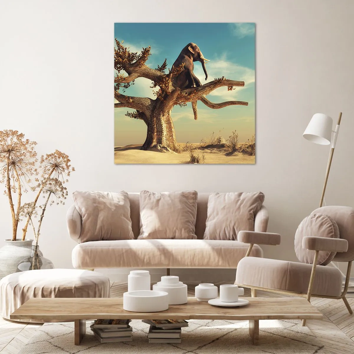 Impression sur toile - Image sur toile - Nouveau point de vue - 70x70 cm
