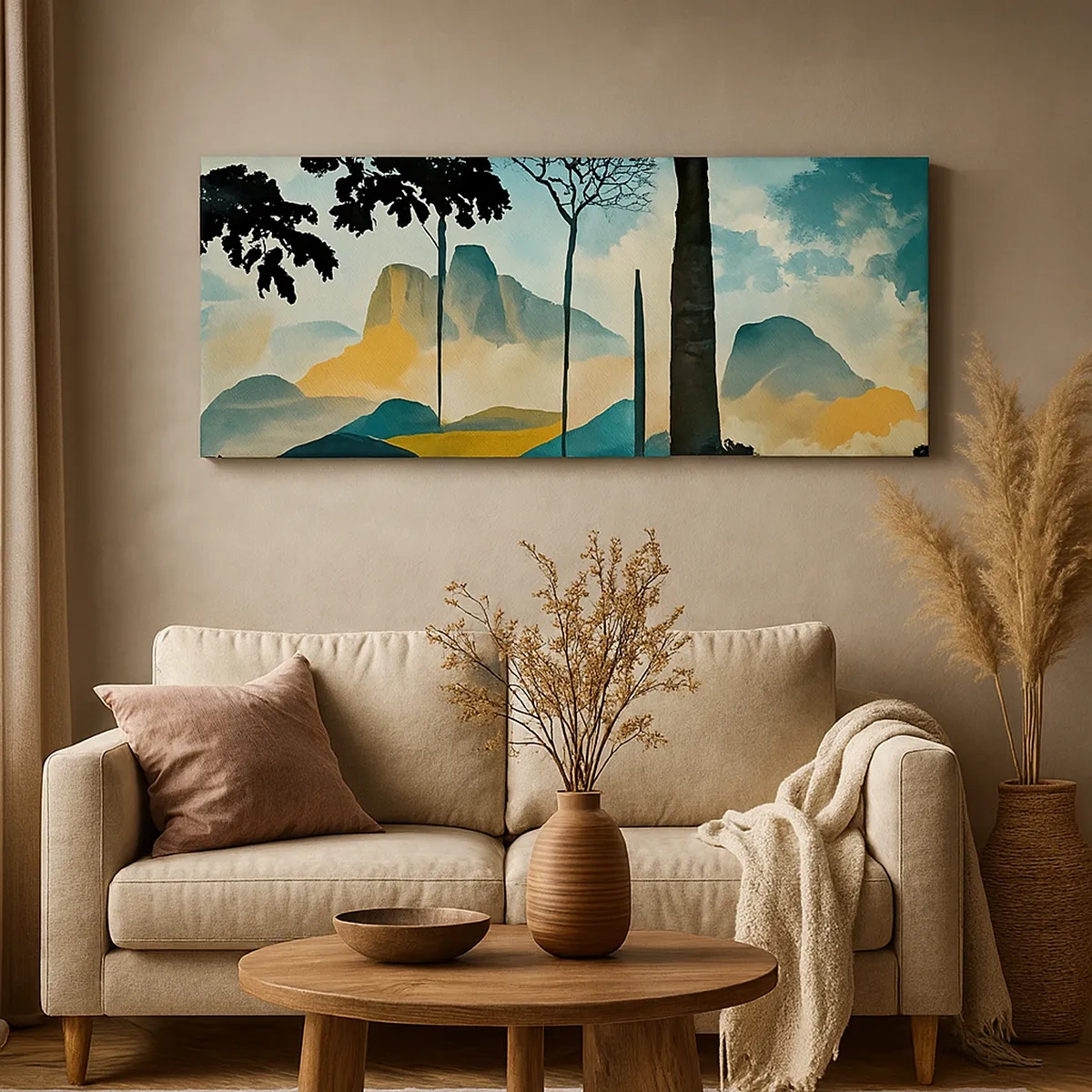 Impression sur toile - Image sur toile - Toujours de plus en plus haut - 30x30 cm