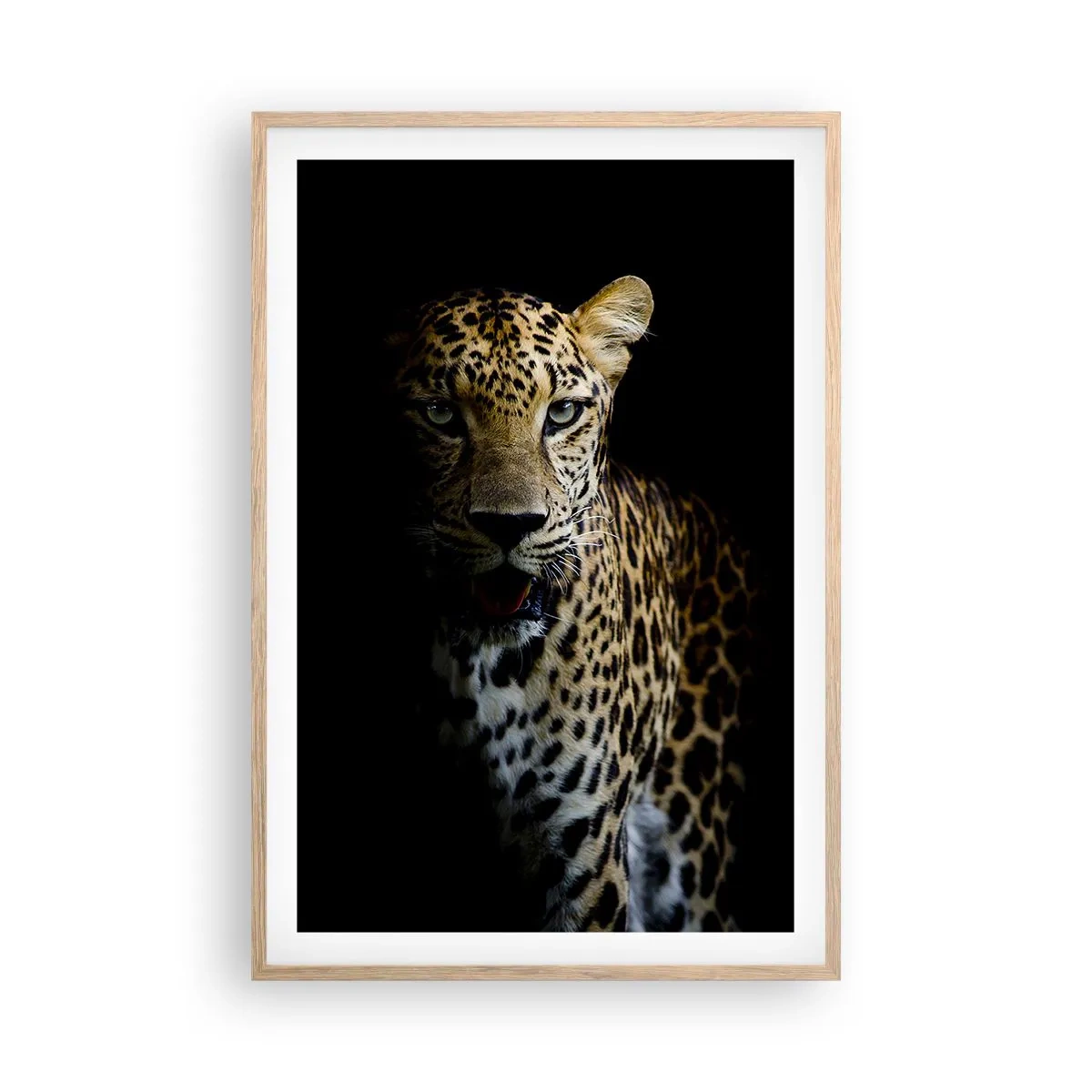 Affiche dans un chêne clair - Poster - Beauté sombre - 61x91 cm