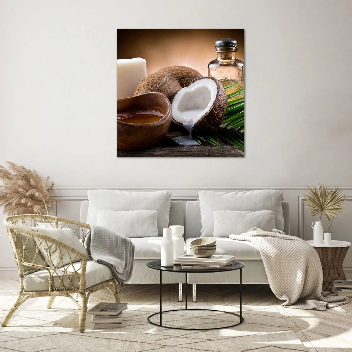 Impression sur verre - Image sur verre - Santé des îles tropicales - 60x60 cm