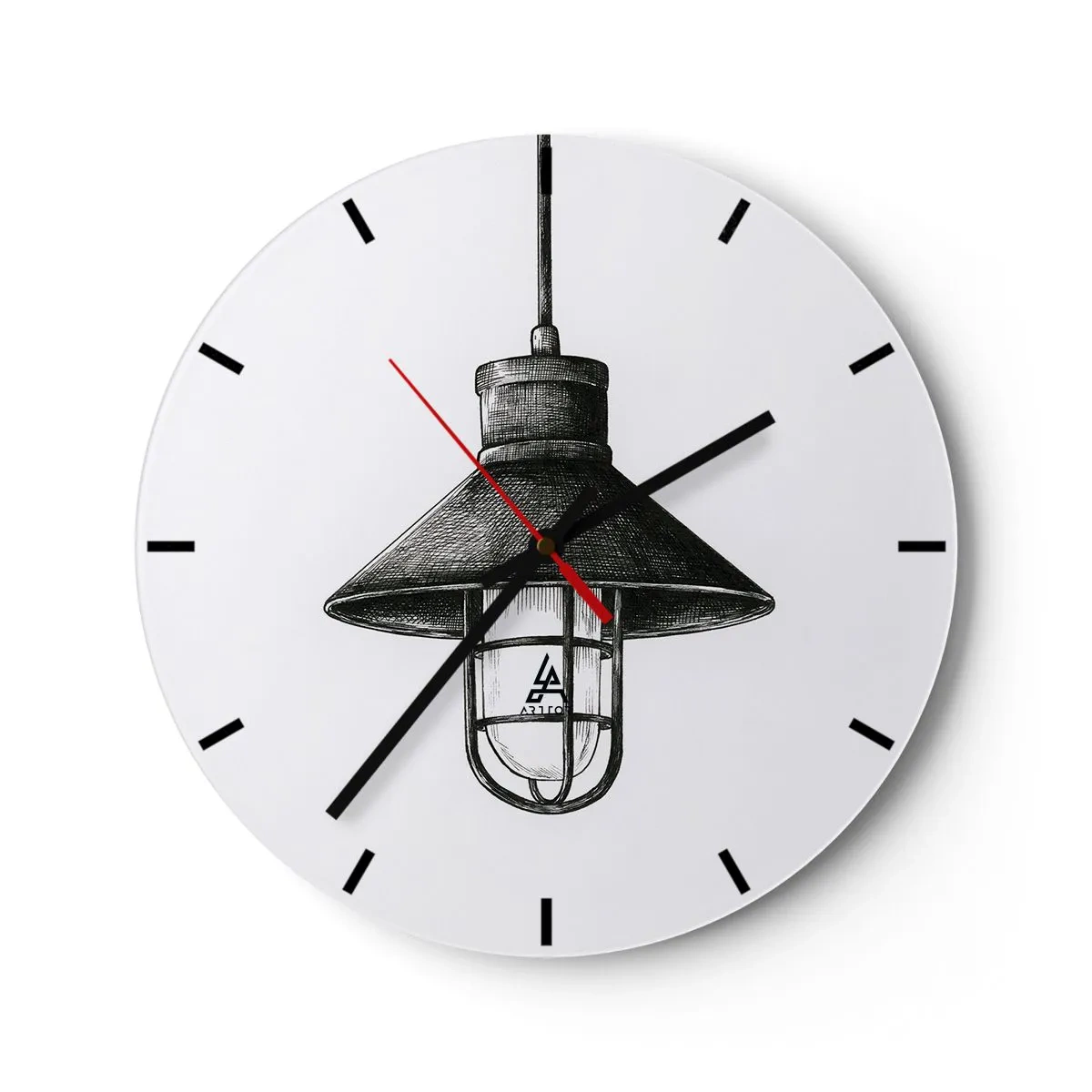 Horloge murale - Pendule murale - Comme il y a des années… - 40x40 cm