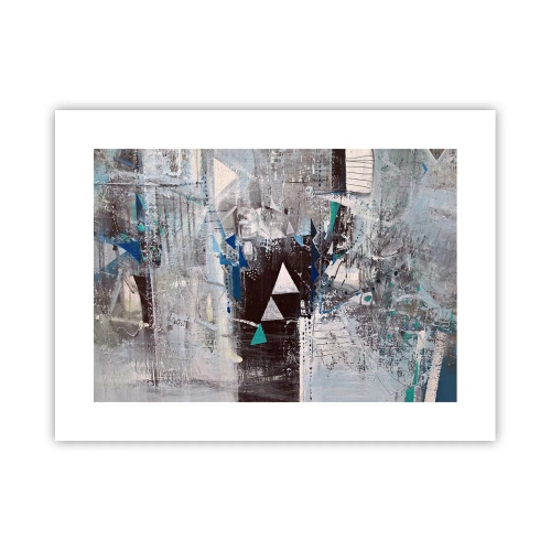 Affiche - Poster - Ordre prioritaire des triangles - 40x30 cm