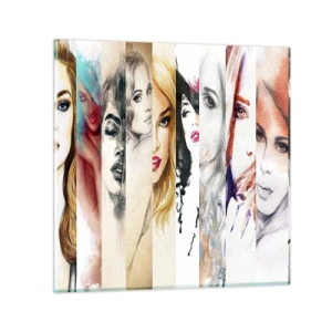 Impression sur verre - Image sur verre - Et c'est toujours TOI - 50x50 cm