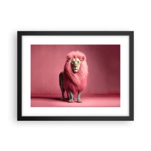 Affiche dans un cadre noir - Poster - Et tu n'as plus peur - 40x30 cm