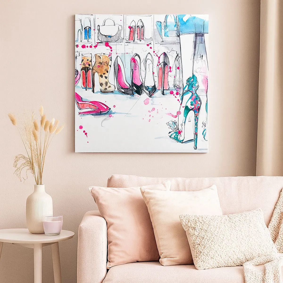 Impression sur toile - Image sur toile - Sésame, ouvre-toi - 30x30 cm