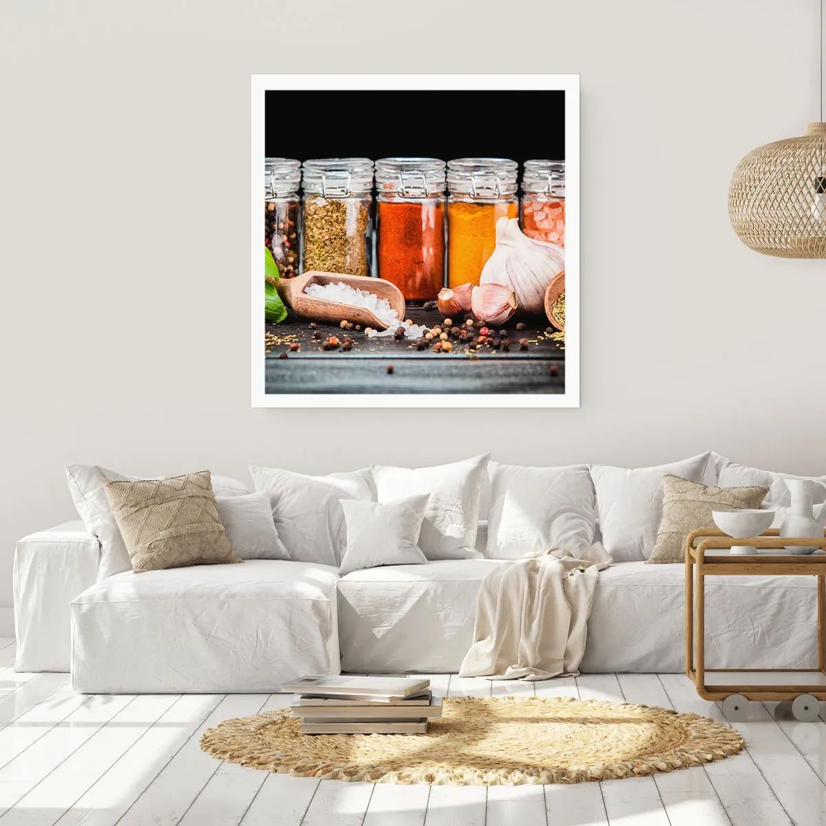 Affiche - Poster - Pour que la vie ait du goût - 50x50 cm