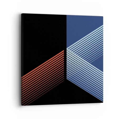 Impression sur toile - Image sur toile - Histoire simple - 40x40 cm