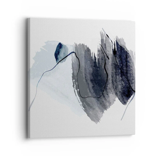 Impression sur toile - Image sur toile - Intensité et mouvement - 30x30 cm