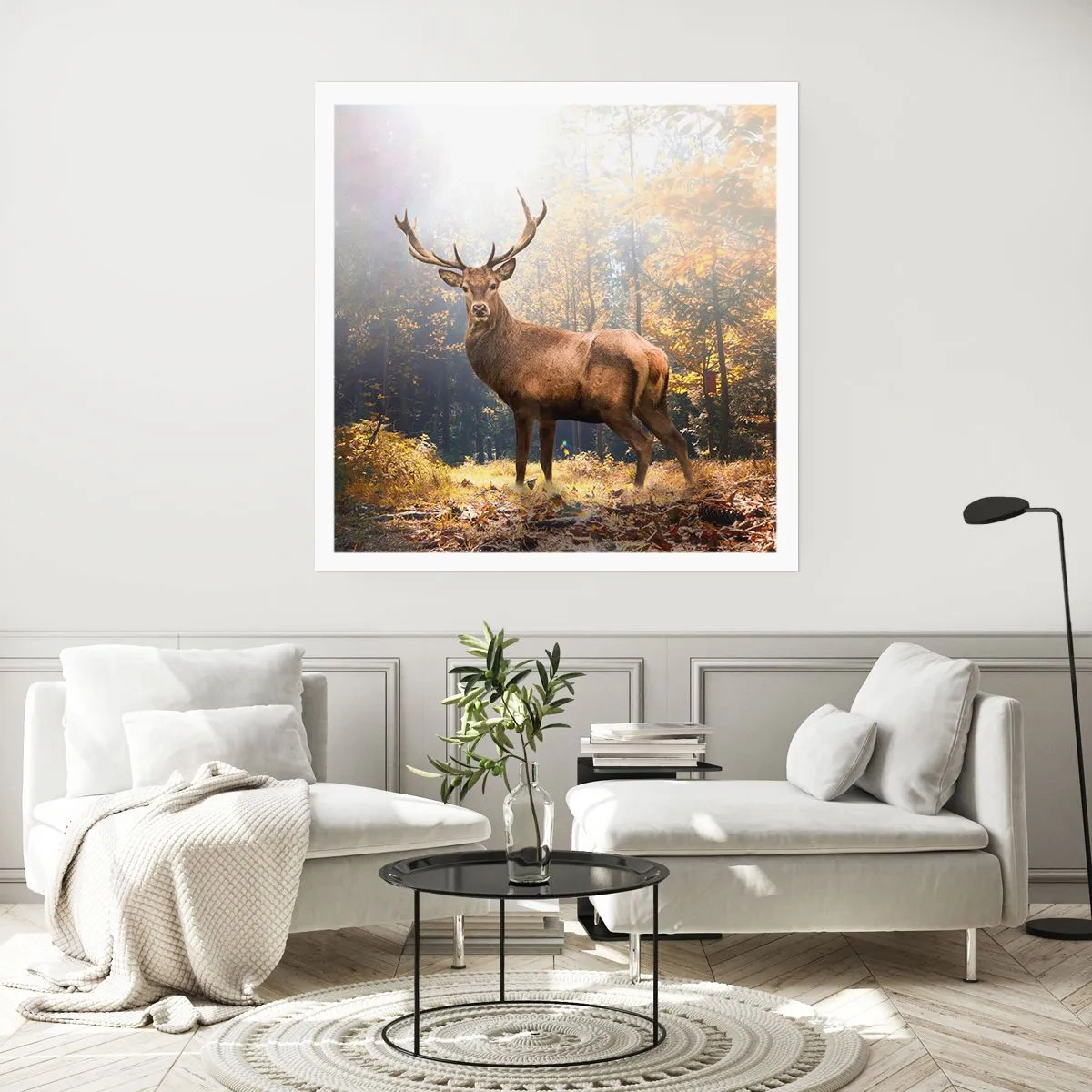 Affiche - Poster - Toute sa majesté - 40x40 cm