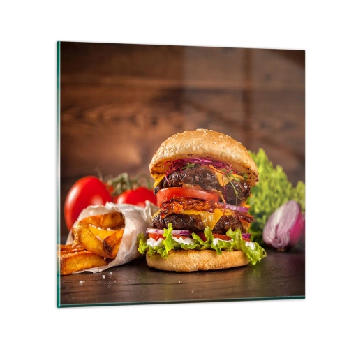 Impression sur verre - Image sur verre - Le fruit défendu - 60x60 cm