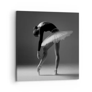 Impression sur toile - Image sur toile - Belle ballerine - 70x70 cm