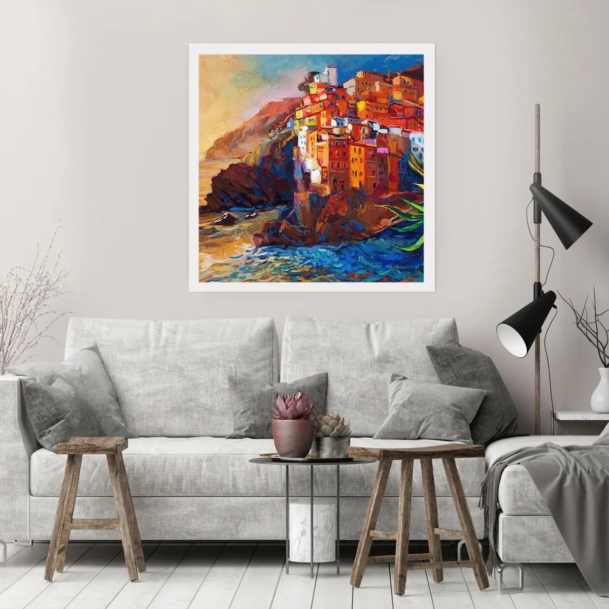 Affiche - Poster - Climats italien - 50x50 cm