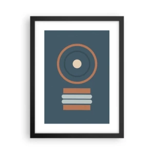 Affiche dans un cadre noir - Poster - Essence des choses - 30x40 cm