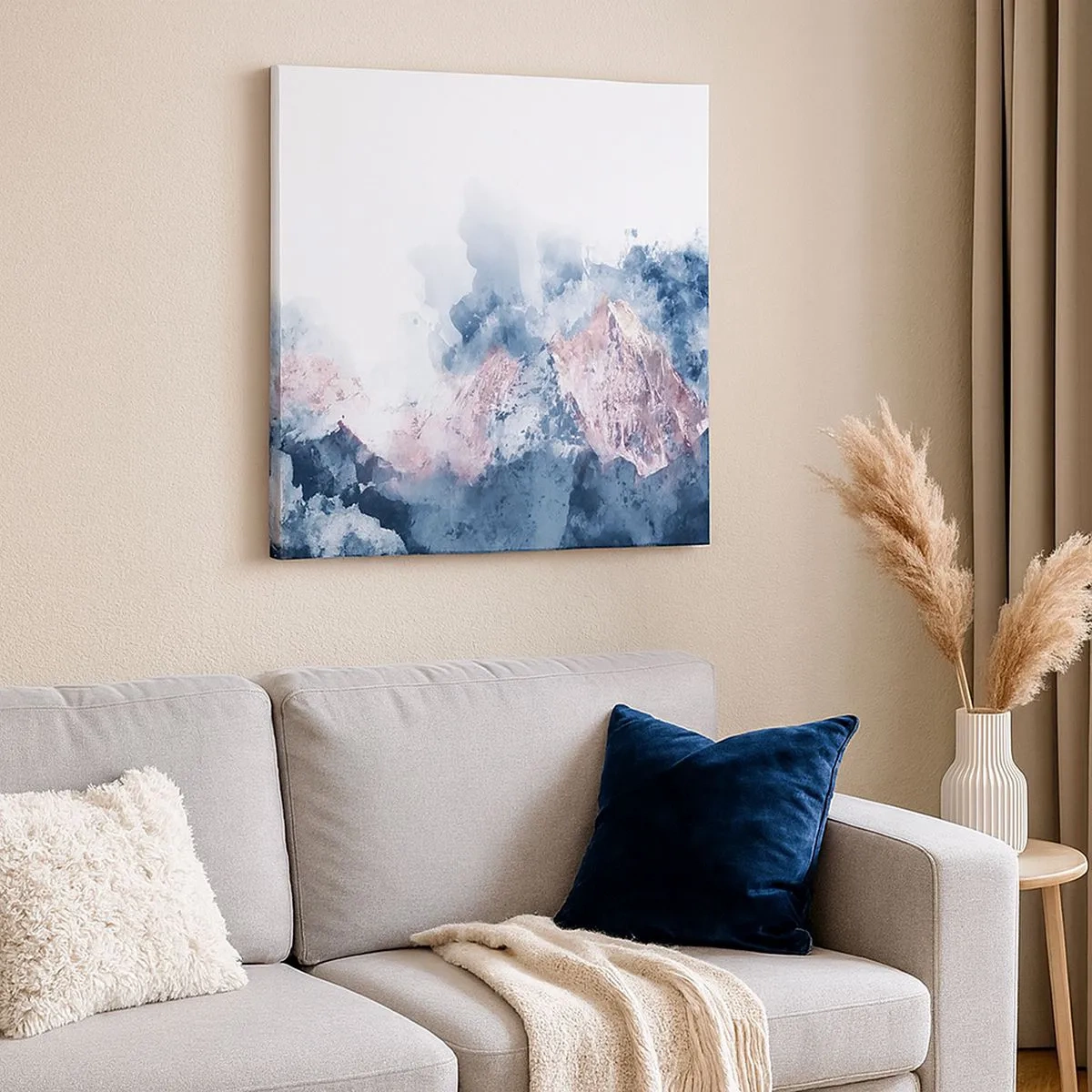 Impression sur toile - Image sur toile - Ce sont des sommets ! - 30x30 cm