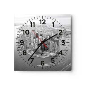 Horloge murale - Pendule murale - Comment ne pas aimer ? - 30x30 cm
