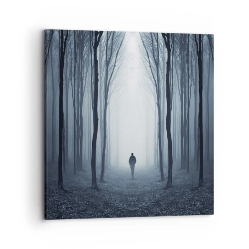 Impression sur toile - Image sur toile - Tout est simple et clair - 70x70 cm