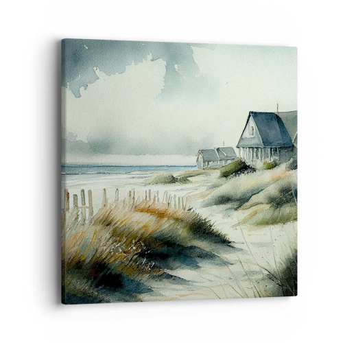 Impression sur toile - Image sur toile - Loin de l'agitation - 40x40 cm