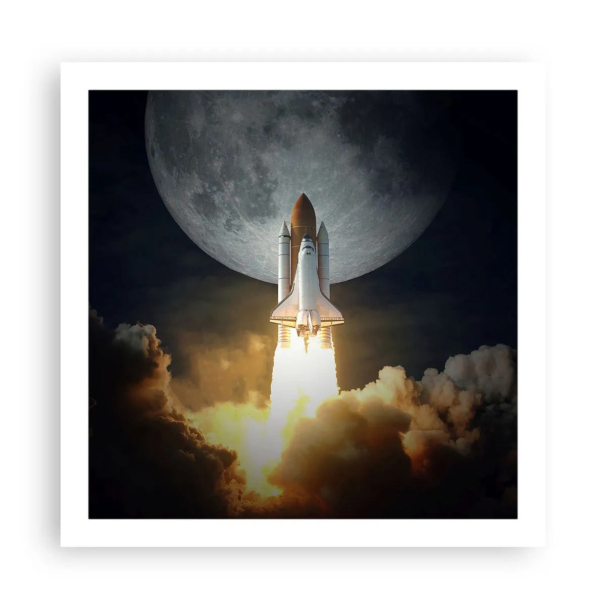 Affiche - Poster - Le début d'une aventure surnaturelle - 60x60 cm