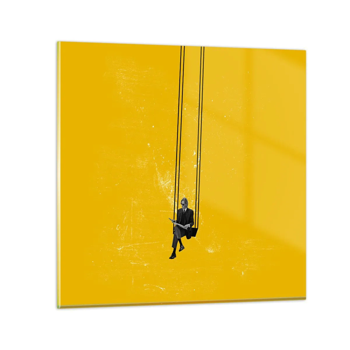 Impression sur verre - Image sur verre - Un jour comme tous les jours - 40x40 cm