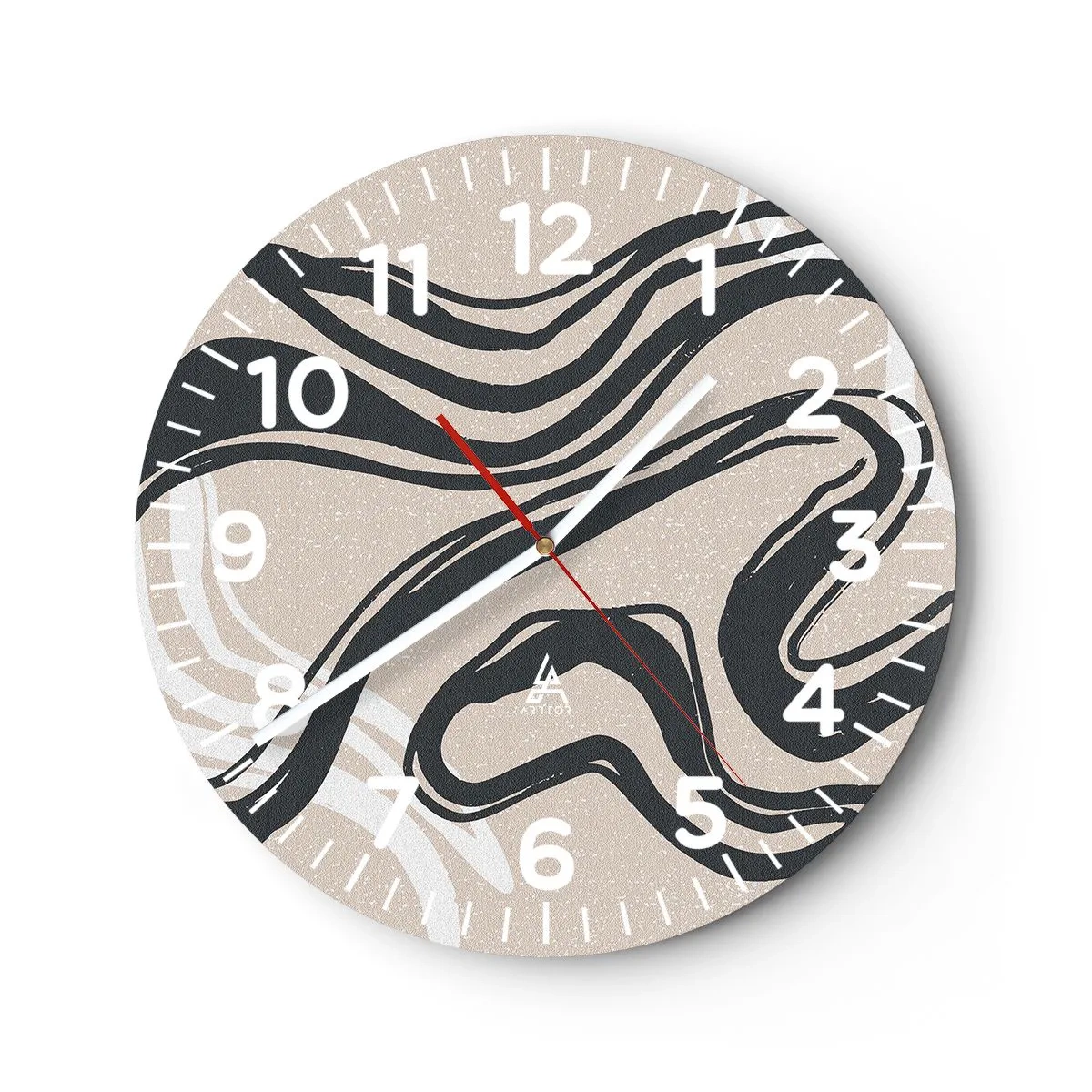 Horloge murale - Pendule murale - Expression multipliée - 40x40 cm